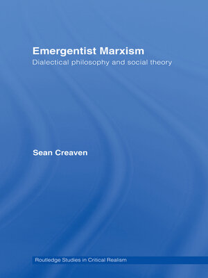 cover image of Emergentist Marxism